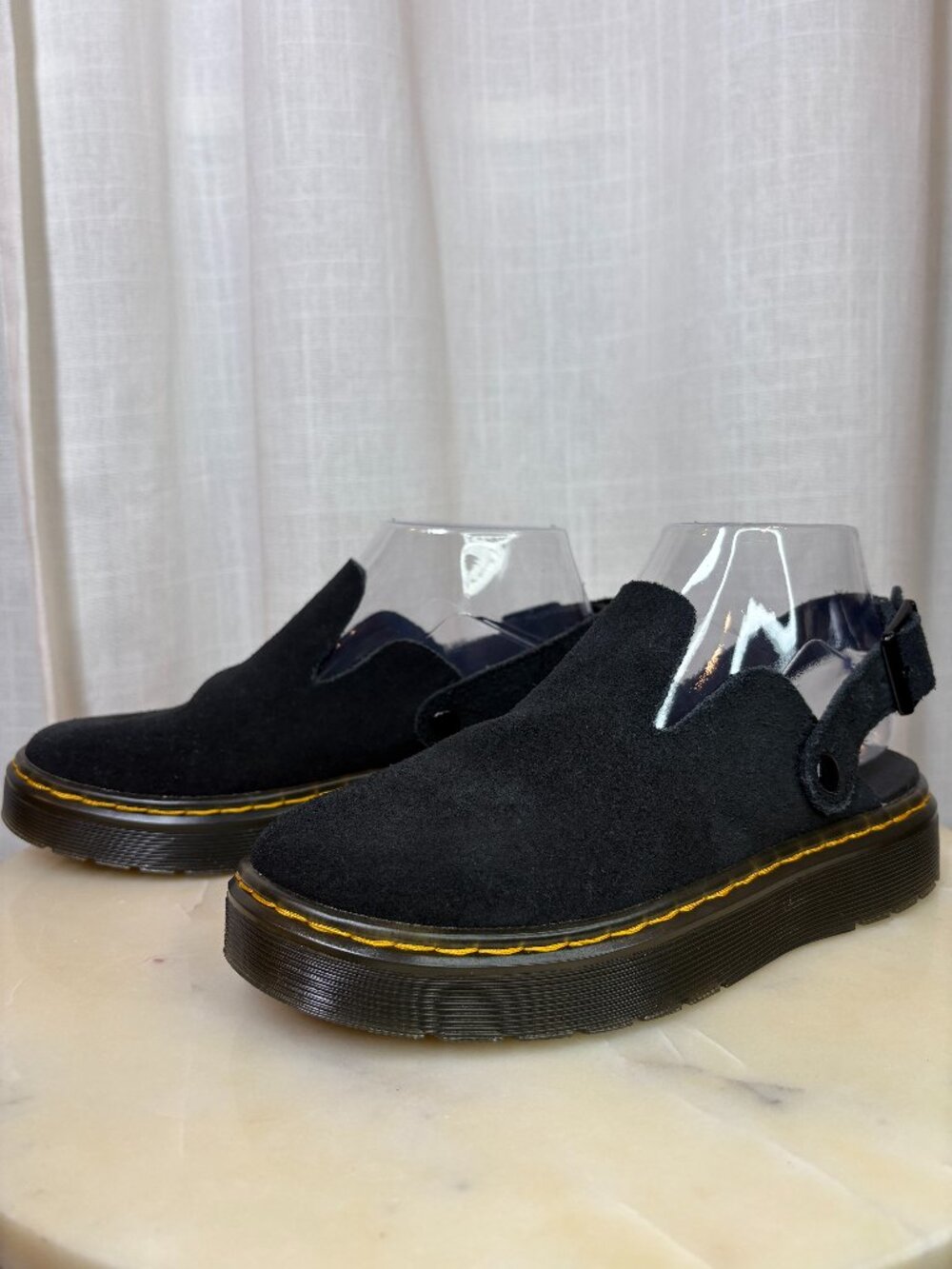 Dr Marten Suede Clog Loafer Size 5